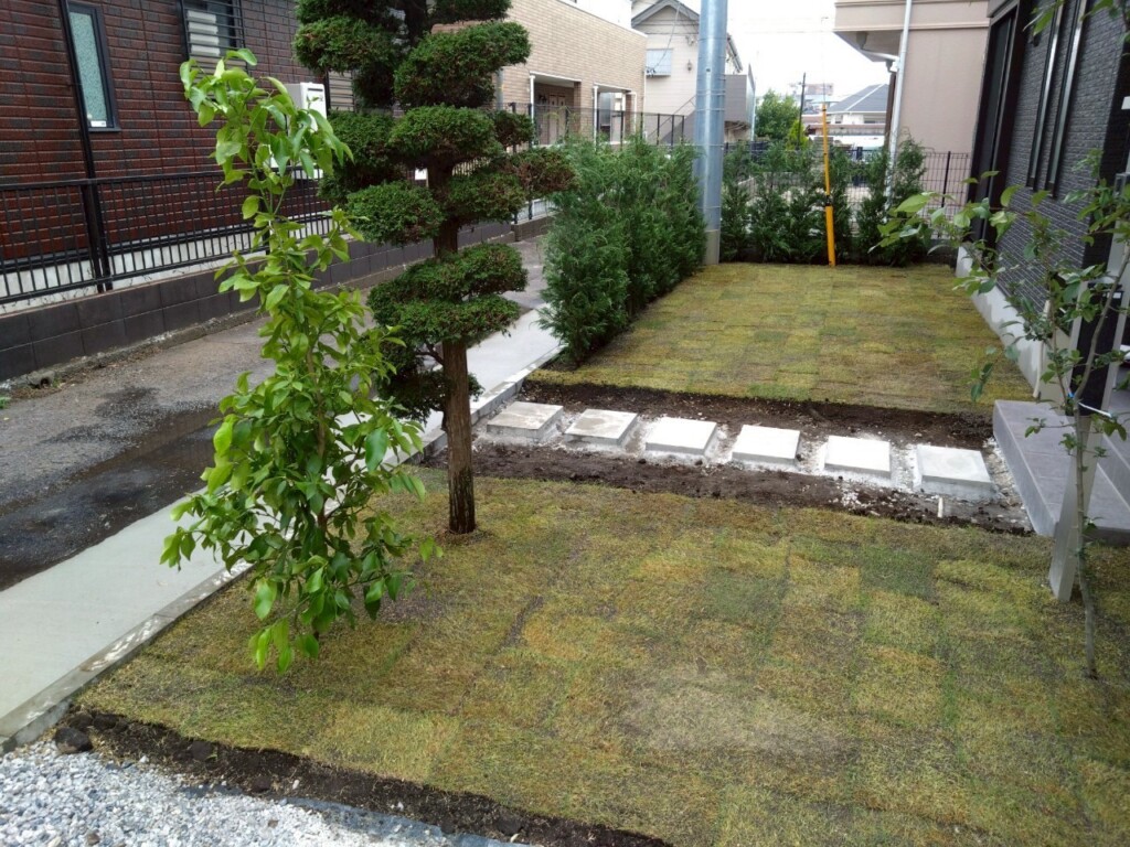 バーベキューができる庭、スポーツができる庭